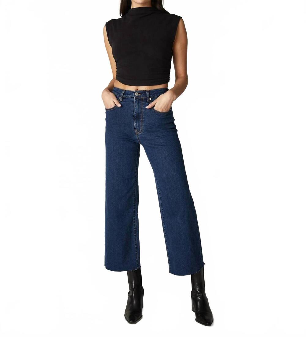 NEW UNPUBLISHED women's noemi cropped jeans in pacific coast